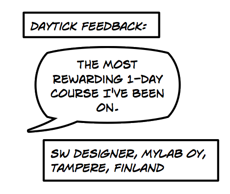 Actual training feedback