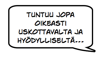 Todellista koulutuspalautetta